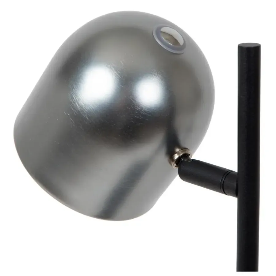 Bureaulampen|Bureaulampen-Lucide SKANSKA RECH Bureaulamp - Grijs ijzer