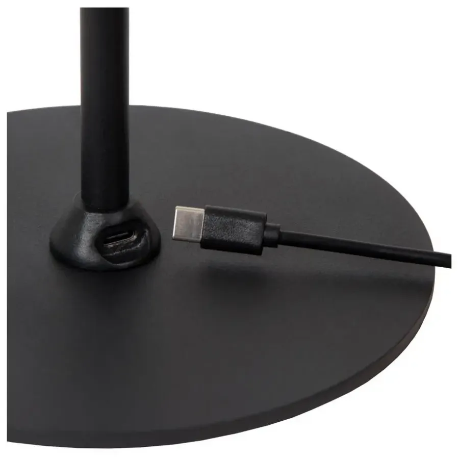 Bureaulampen|Bureaulampen-Lucide SKANSKA RECH Bureaulamp - Grijs ijzer