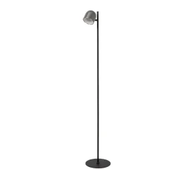 Lucide SKANSKA RECH Vloerlamp - Grijs ijzer