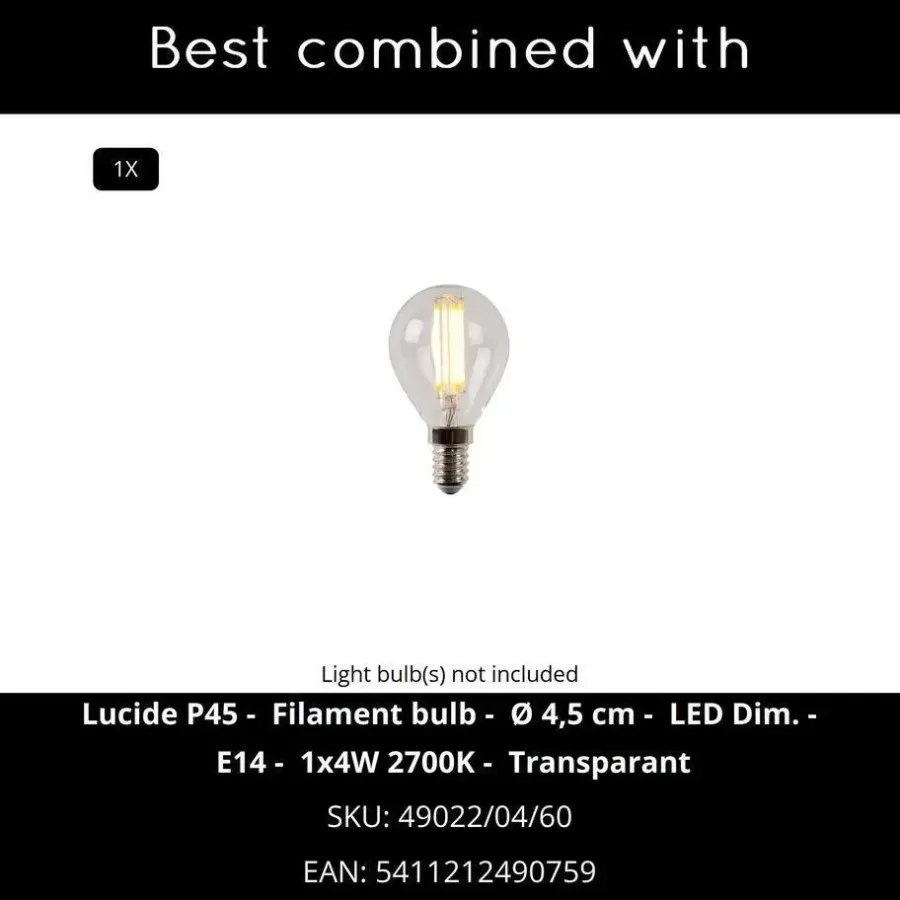 Lucide SUENO Tafellamp - Wit