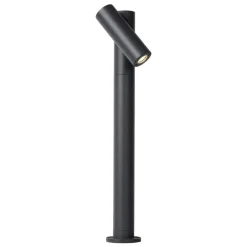 Buitenverlichting|Staande Lampen-Lucide TATUM Sokkellamp - Antraciet