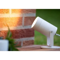 Buitenverlichting|Grondspots-Lucide TAYLOR Tuinspot - Wit