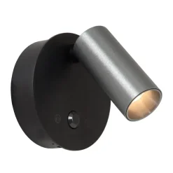Wandlampen-Lucide TONI Wandspot - Grijs ijzer
