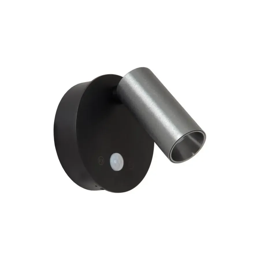 Wandlampen-Lucide TONI Wandspot - Grijs ijzer