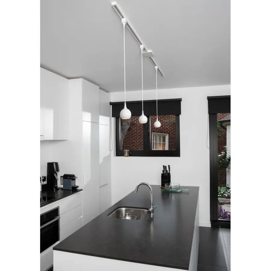 Spots-Lucide TRACK Railverlichting - Wit