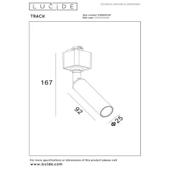 Lucide TRACK Railverlichting - Wit