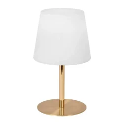 Tafellampen-Lucide TYON Tafellamp - Mat Goud / Messing