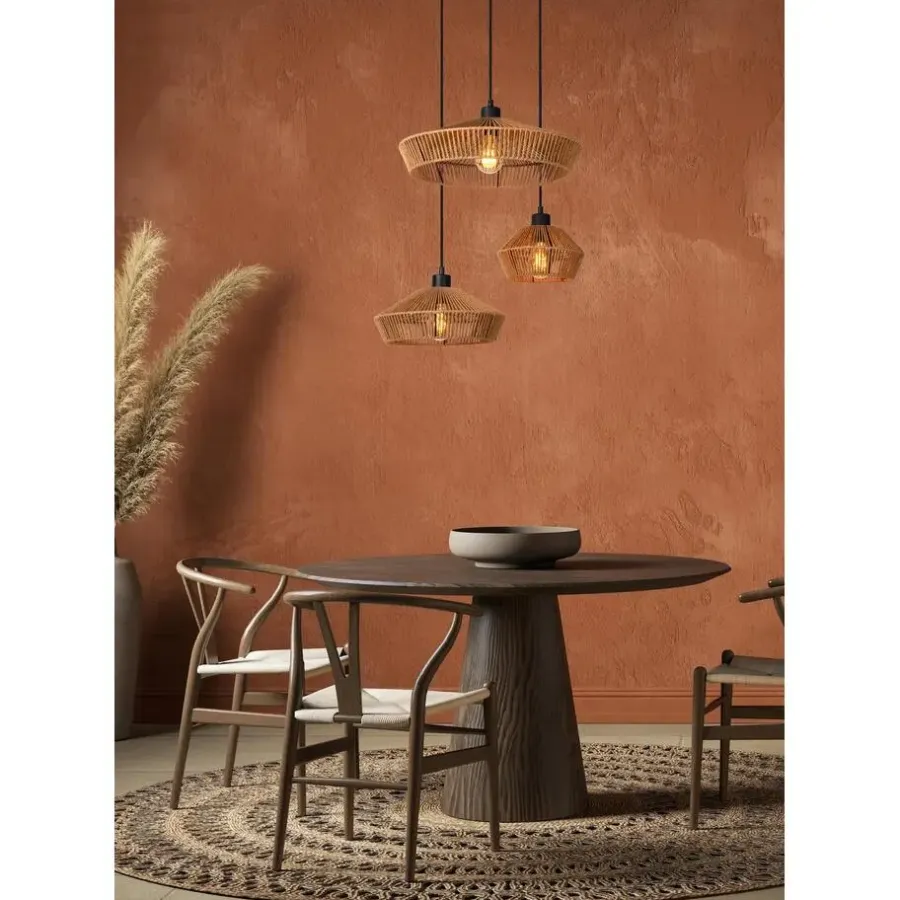 Hanglampen-Lucide YUNKAI Hanglamp - Naturel