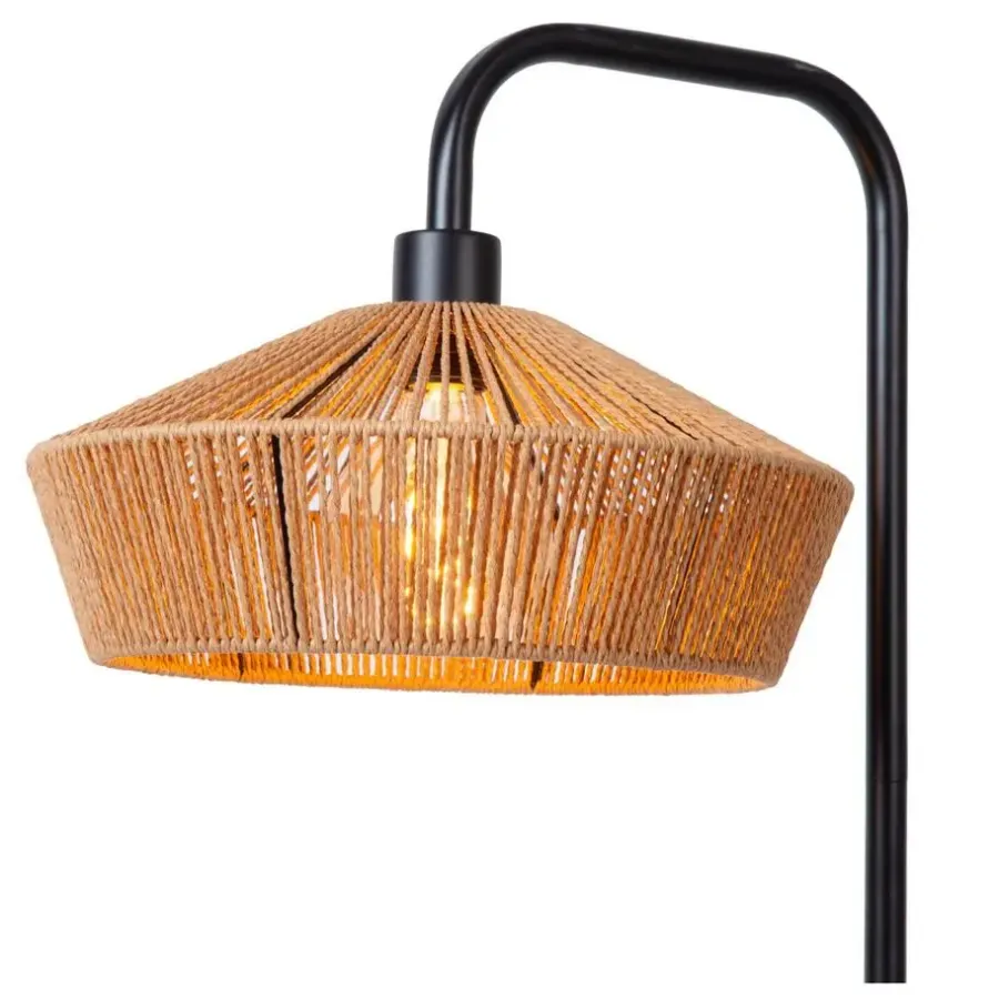 Staande Lampen-Lucide YUNKAI Vloerlamp - Naturel