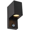 Lucide ZARO IR Wandspot - Zwart