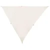 Beliani LUKKA - Schaduwdoek - Gebroken wit - Polyester