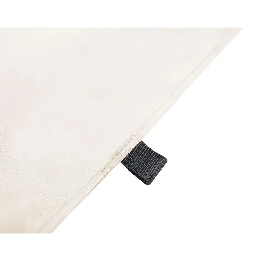 Beliani LUKKA - Schaduwdoek - Gebroken wit - Polyester