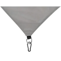 Beliani LUKKA - Schaduwdoek - Grijs 300 cm - Polyester