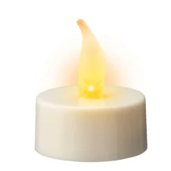Kaarsen-Lumineo LED waxinelichtjes - 12x stuks - wit
