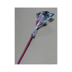 Lumineo Tuinfakkel Bodi - solar - roze - vlameffect - 54 cm