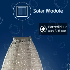 Lumiz Solar Buitenverlichting Laurier Set - 2 stuks