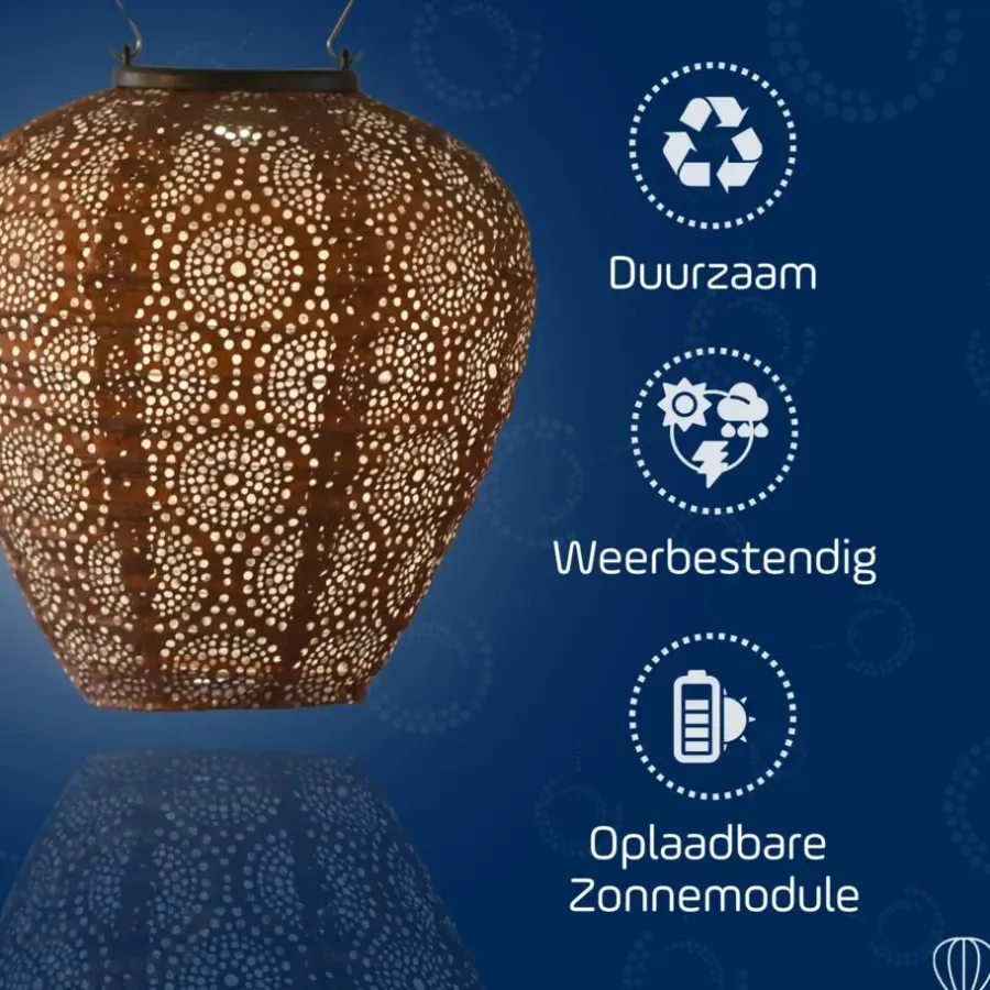 Buitenverlichting|Lichtsnoeren-Lumiz Solar Buitenverlichting Balloon Set - 3 stuks