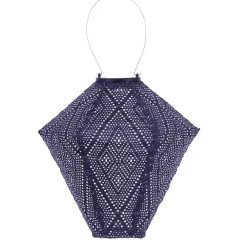 Lumiz Solar Lampion Ikat Diamond - 28 cm - Future Dusk