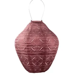 Buitenverlichting-Lumiz Solar Lampion Mandela Jar - 30 cm - Koper