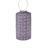 Lumiz Solar Lampion Mandela Cylinder - 18 cm - Lichtpaars