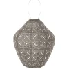 Lichtsnoeren-Lumiz Solar Lampion Mandela Jar - 30 cm - Taupe