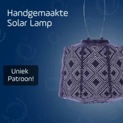 Lumiz Solar Lampion Mosaic Lamp - 20 cm - Future Dusk
