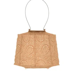 Lumiz Solar Lampion Paisley Lamp - 20 cm - Abrikoos