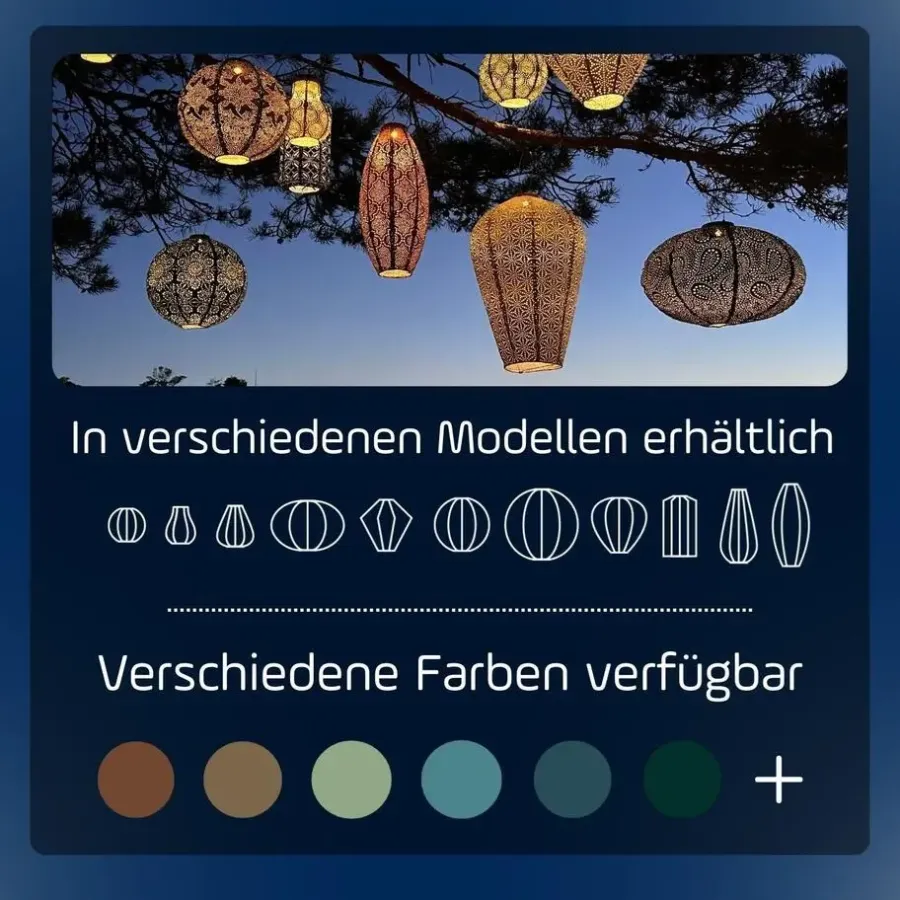 Buitenverlichting-Lumiz Solar Lampion Spectare Rond - 20 cm - Licht Taupe