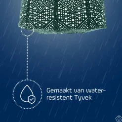 Lichtsnoeren-Lumiz Solar Lampion Verso Lamp - 20 cm - Groen