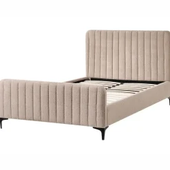 Leen Bakker LUNAN - Tweepersoonsbed - Beige - 120 x 200 cm - Bouclé