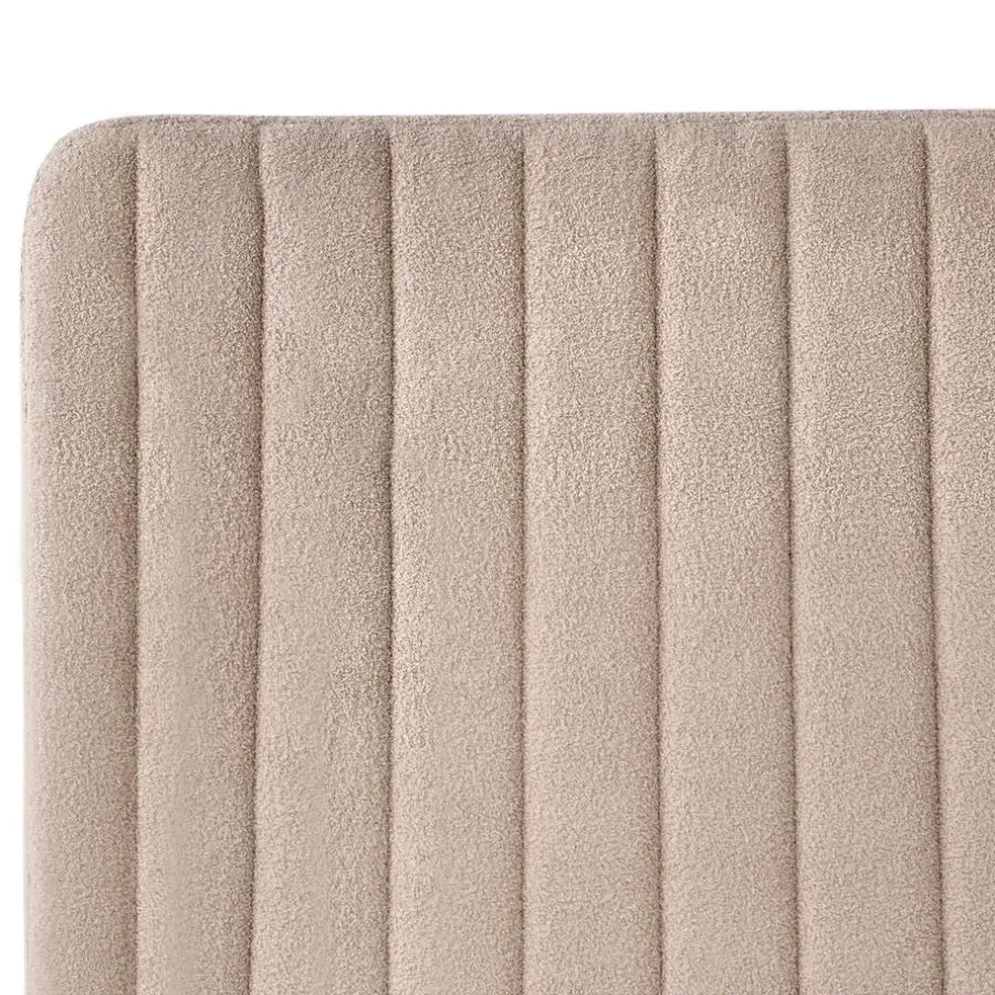 Leen Bakker LUNAN - Tweepersoonsbed - Beige - 120 x 200 cm - Bouclé
