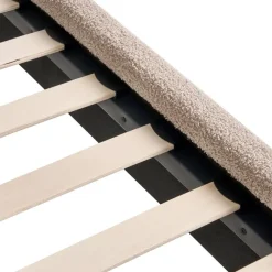 Leen Bakker LUNAN - Tweepersoonsbed - Beige - 120 x 200 cm - Bouclé