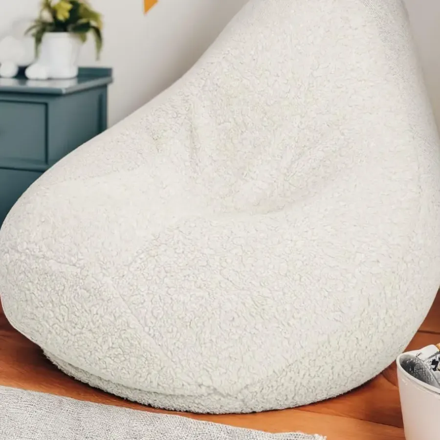 Zitzakken-Bobbel Home Luxe Teddy Zitzakstoel BobbelHome - Comfortabel voor in huis