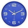 Klokken-LW Collection Keukenklok Xenn7 blauw wit 30cm