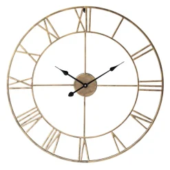 LW Collection Wandklok XL Olivier Goud 80cm