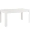 Loft24 Lynn - Eettafel 160x90 cm voor 8 in wit MDF