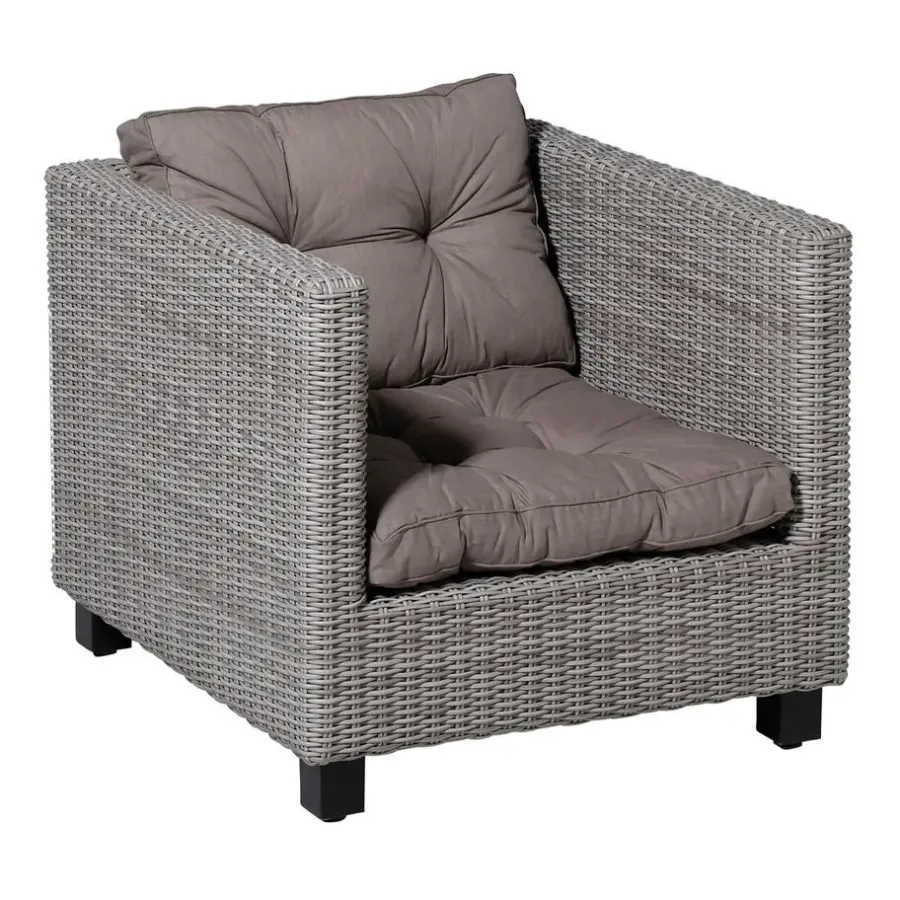 Madison - Florance Rugkussen Basic taupe - Ca. 43x60 cm - Set van 2
