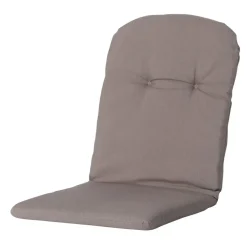 Tuinstoelkussens-Madison - Kuipstoelkussen Hoge Rug Panama taupe - Ca. 96x45 cm - Set van 4