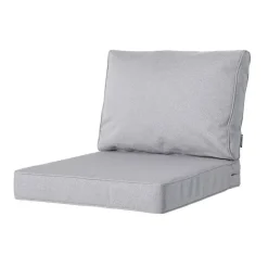 Loungekussens-Madison - Lounge Profi-Line Manchester light grey - Ca. 40x60 cm - Set van 2