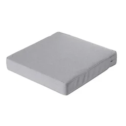 Madison - Lounge Profi-Line Zitkussen Manchester l-grey - 60x60 cm - Set van 2