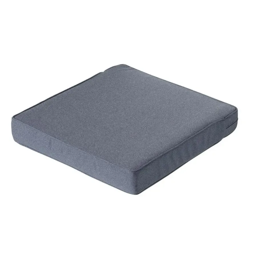 Madison - Lounge Profi-Line Zitkussen Manchester grey - 73x73 cm - Set van 2