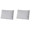 Madison - Lounge Profi-Line Manchester light grey - Ca. 43x73 cm - Set van 2