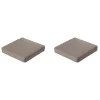 Madison - Lounge Profi-Line Zitkussen Manchester taupe - 73x73 cm - Set van 2