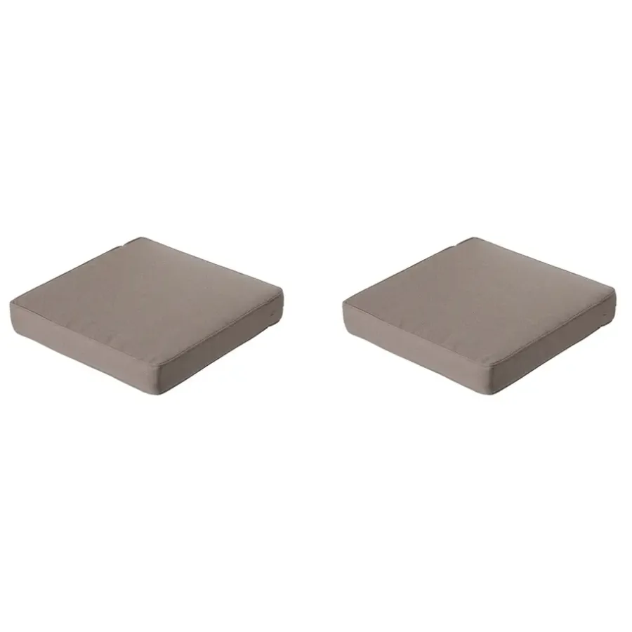 Madison - Lounge Profi-Line Zitkussen Manchester taupe - 73x73 cm - Set van 2