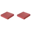 Loungekussens-Madison - Lounge Profi-Line Zitkussen Manchester red - Ca. 73x73 cm - Set van 2
