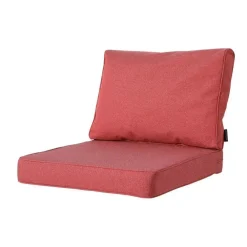 Loungekussens-Madison - Lounge Profi-Line Zitkussen Manchester red - Ca. 73x73 cm - Set van 2