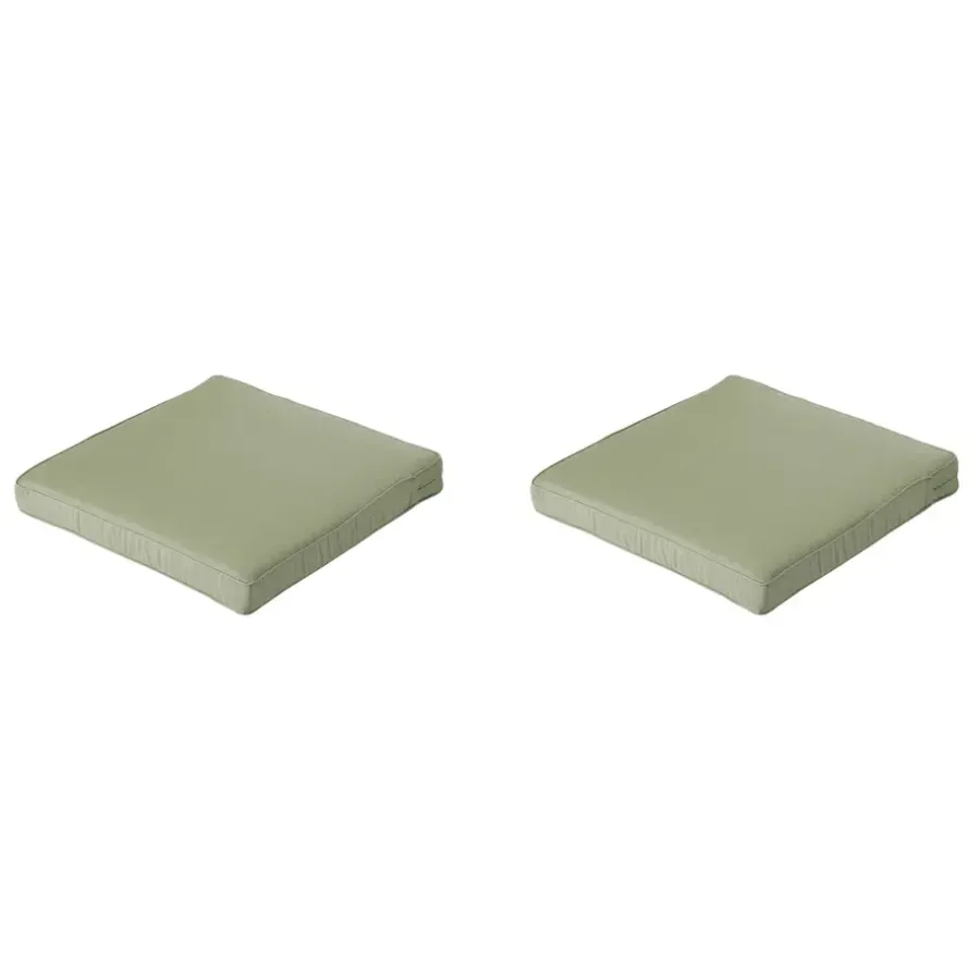 Madison - Lounge Profi-Line Zitkussen Panama sage - Ca. 60x60 cm - Set van 2