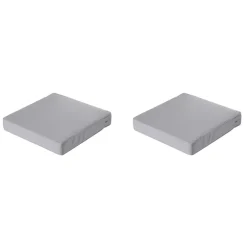 Loungekussens-Madison - Lounge Profi-Line Zitkussen Manchester l-grey - 73x73 cm - Set van 2