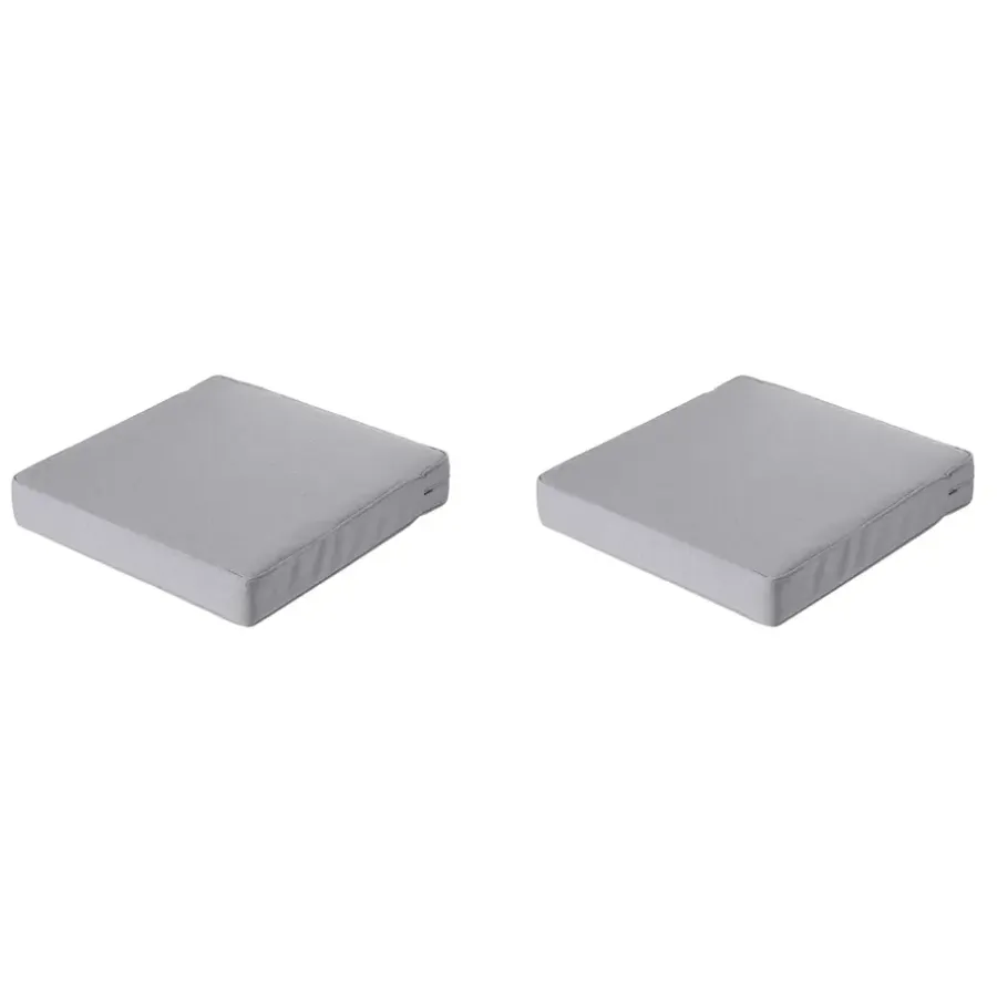 Loungekussens-Madison - Lounge Profi-Line Zitkussen Manchester l-grey - 73x73 cm - Set van 2