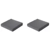 Loungekussens-Madison - Lounge Profi-Line Zitkussen grey - Ca. 60x60 cm - Set van 2